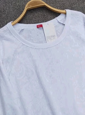 欧单 出口复古精致提花长袖T恤 棉质蕾丝有大码W190903KK