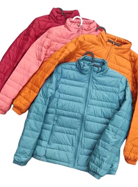 立领羽绒服 轻薄款90绒 冲锋衣内胆显瘦 好品质Z050401