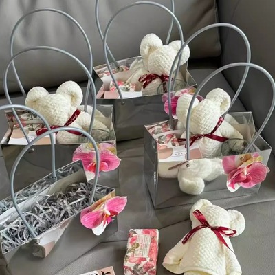 瑞临银色镜面伴手礼袋子