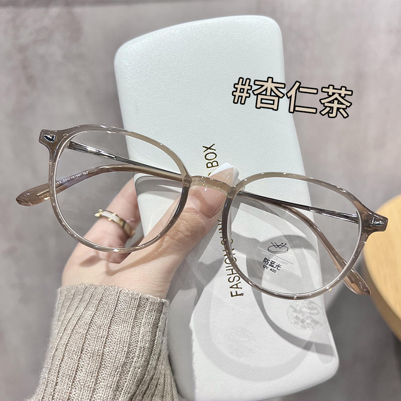 超轻网红框近视眼镜架TR90眼镜架复古小框装配近视眼镜架TJ1443
