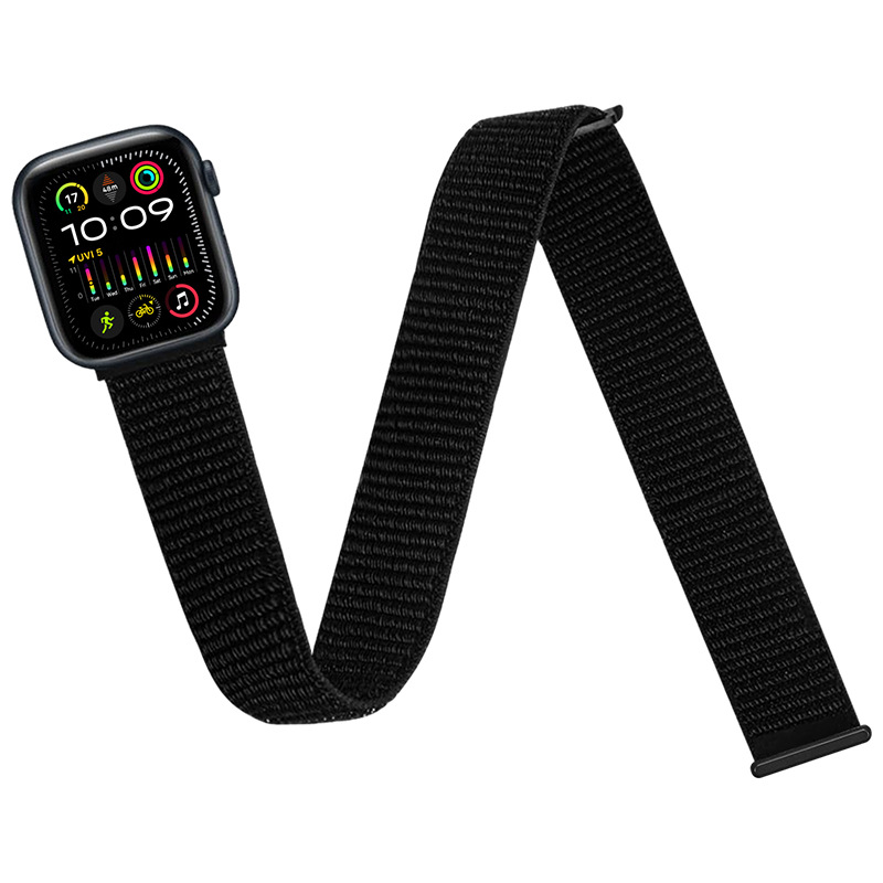 适用新款手表臂带applewatch固定腿腕带健身跑步运动拳击加长表带
