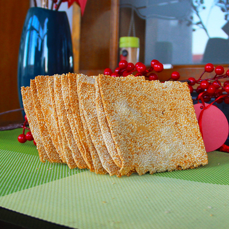 缸炉烧饼曲阳烧饼河北土特产曲阳烧饼灵山芝麻香酥脆煎饼吊炉咸味