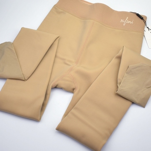 娜娇婷2800D薄绒水光袜肤色一体加裆连裤袜子秋冬款打底袜连脚