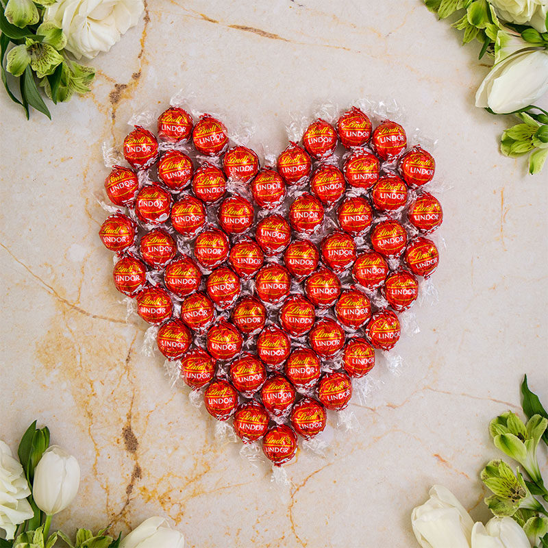 Lindt瑞士莲软心牛奶巧克力球500g婚庆结婚喜糖年货零食散装