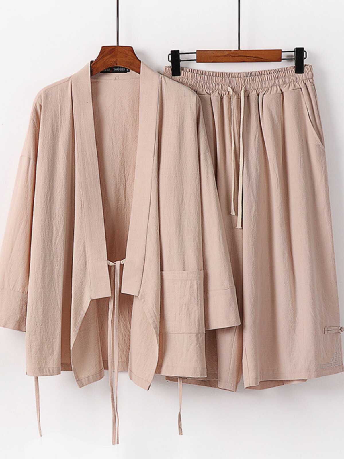 플러스 사이즈 당나라 정장 남자 플러스 사이즈 중국 스타일 린넨 여름 정장 새로운 중국 스타일 국가 스타일 젊은이 현대 HANFU