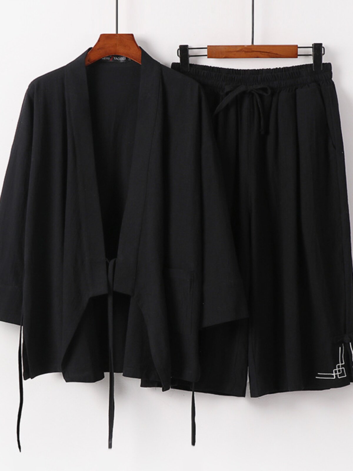 플러스 사이즈 당나라 정장 남자 플러스 사이즈 중국 스타일 린넨 여름 정장 새로운 중국 스타일 국가 스타일 젊은이 현대 HANFU