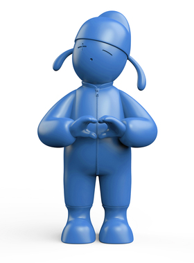 亲爱的李白 原创限量雕塑