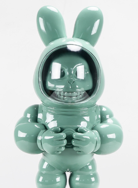 21造艺术|之之原创签名限量雕塑100版摆件礼物 星旅兔