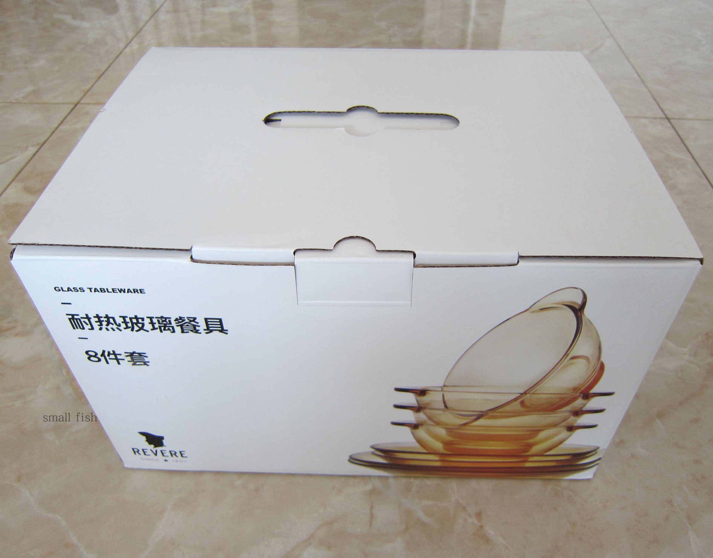 康宁耐热玻璃餐具件套装RWU-8/HC图片