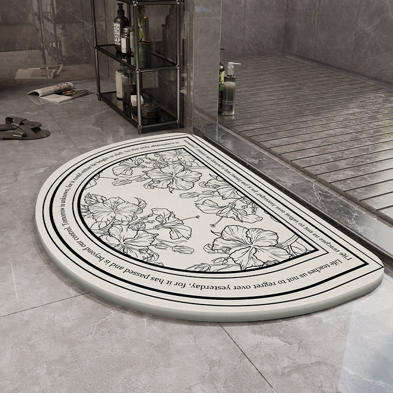 硬矽藻泥浴室防滑垫老人吸水地垫洗手厕所门口速干脚垫化妆室门垫,居家布艺,家用脚垫,淘宝优惠券,粉丝福利购,淘宝优惠卷