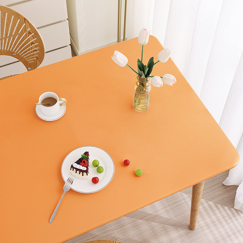 全包桌布防水防油免洗防烫餐桌台布茶几布艺桌桌罩书桌in学生