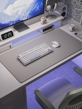 护眼硅胶电脑桌垫办公桌笔记本电脑键盘鼠标垫特大号桌子写字台Cd