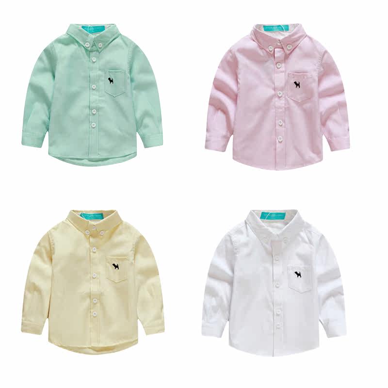 Chemise garcon à manche longue - Ref 2076145 Image 1