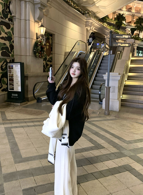 Lily Rosemary/ Anna松弛感 加绒两色拉链卫衣冬季女宽松纯色外套