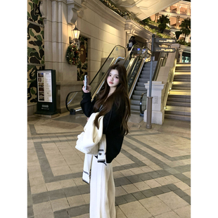 加绒两色拉链卫衣冬季 Anna松弛感 女宽松纯色外套 Rosemary Lily