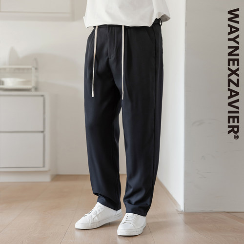 韦恩泽维尔长裤直筒大码休闲裤