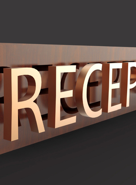 金属立体字门牌铜字定制高档门牌美容院科室牌玫瑰金字指示牌制作