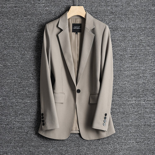 2025新款高级感摩卡色西装外套