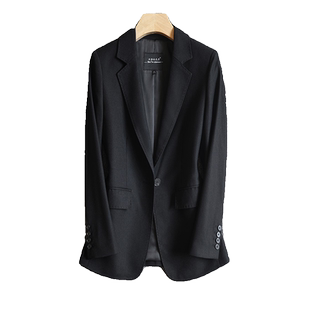 2025春装新款米色西装外套女新款职业装高级感显瘦早春小西服上衣