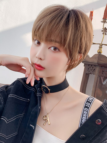 中性韩版bobo头时尚风假发女短发