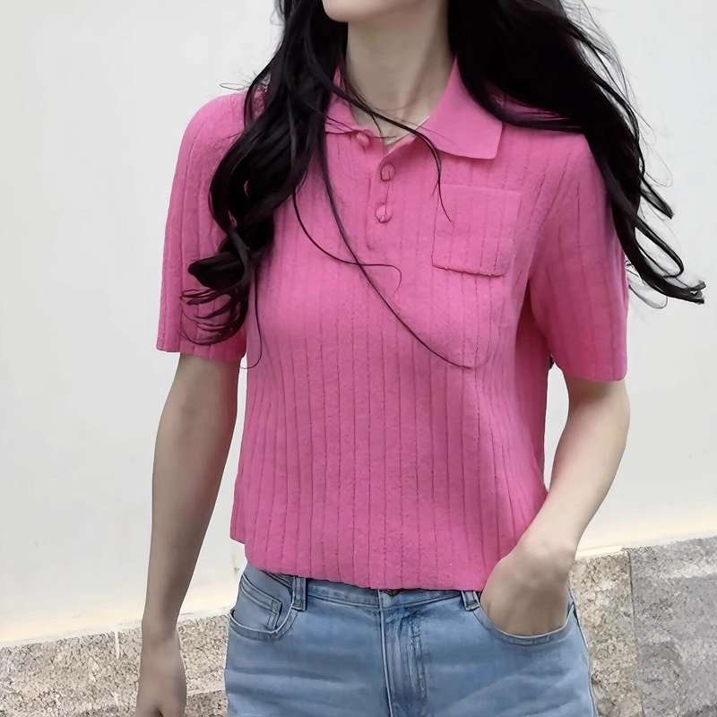 哥家2025春夏新时尚休闲针织衫