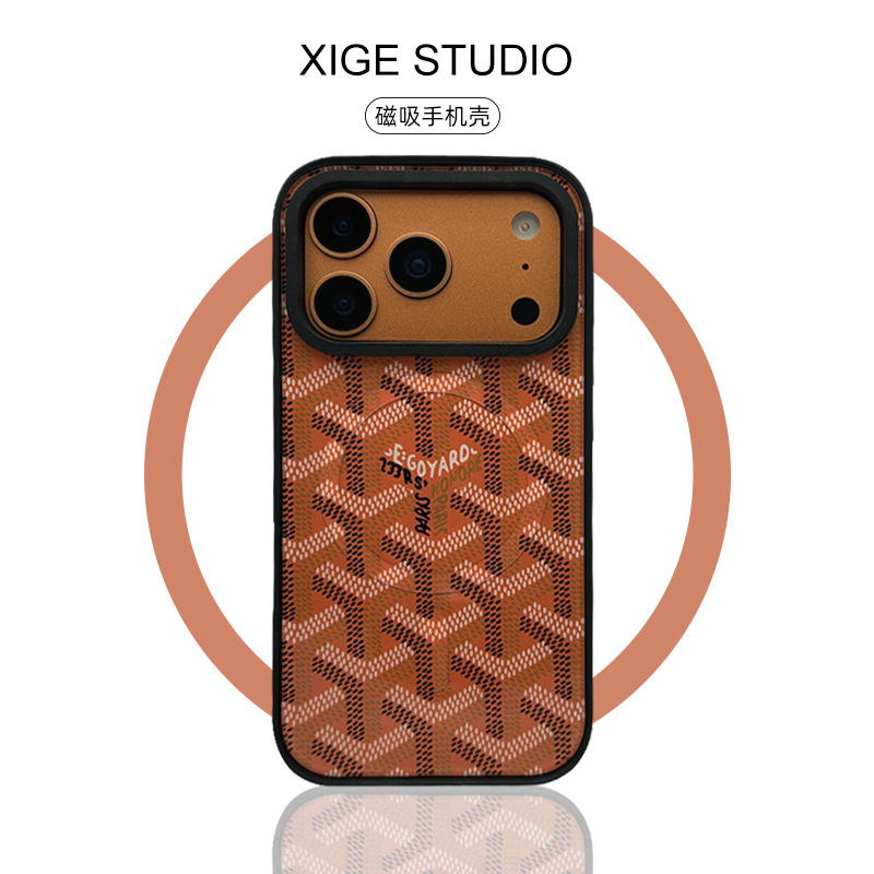 潮牌戈雅狗牙Magsafe磁吸适用于苹果17promax手机壳新款iPhone16promax/15promax/14promax/13promax保护套