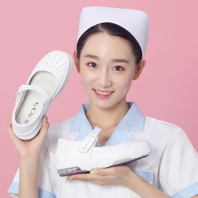 nyi硅胶气垫护士鞋夏季防滑透气