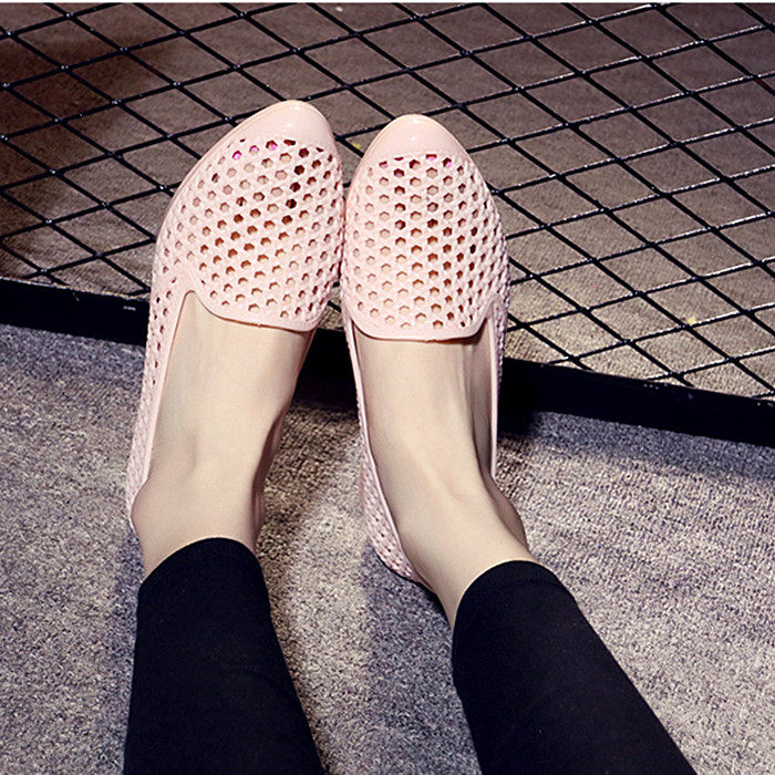 夏季新款平跟凉鞋镂空塑料鸟巢鞋水晶果冻鞋平底鞋女鞋沙滩鞋包邮|ruв категории Женская обувь, сандалии - от Buy2taobao.com для оказания профессиональной услуги покупки агента Taobao