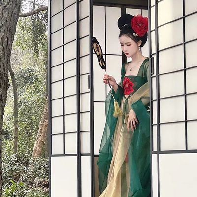 诃子裙汉服出租东方美学游园惊梦