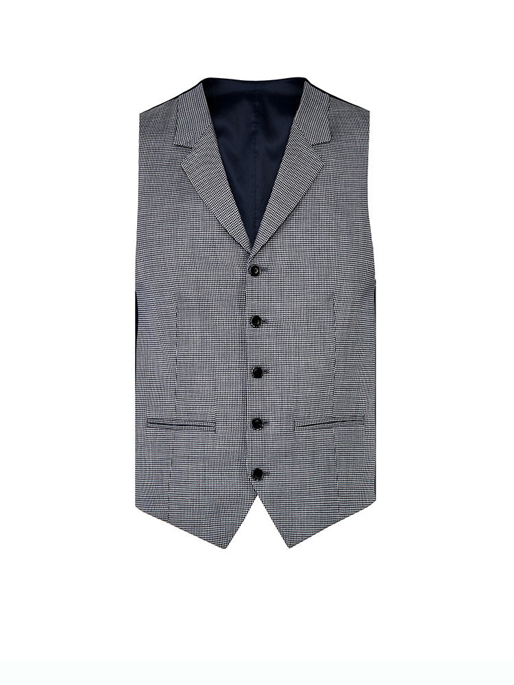 卡利斯特春夏修身西装领马甲