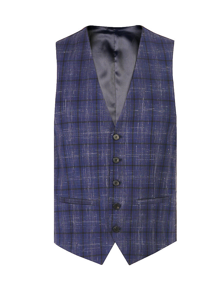 卡利斯特修身V领马甲背心