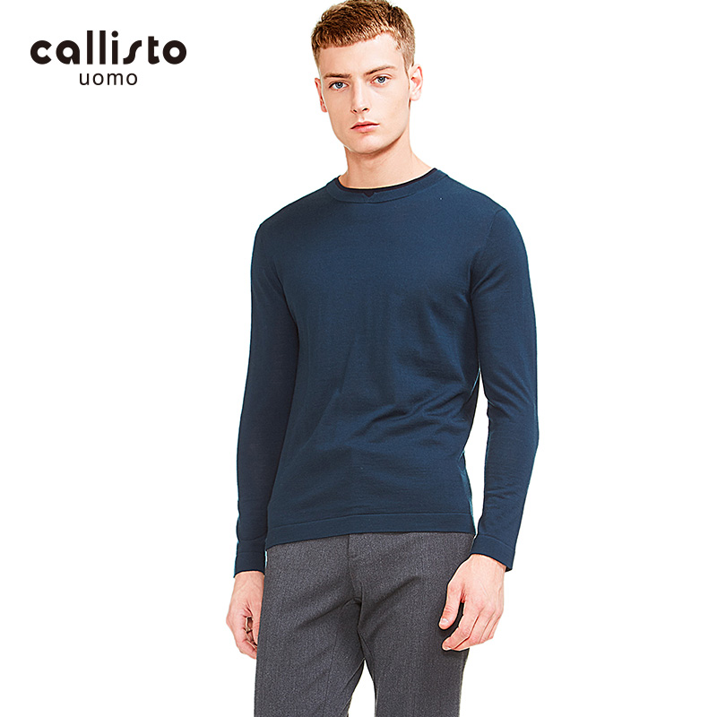 callisto保暖纯羊毛打底针织衫