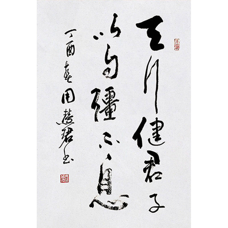 高精11临摹毛笔手写字画