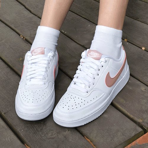 耐克nike女鞋运动鞋2025冬季新款COURT VISION时尚小白鞋潮流板鞋