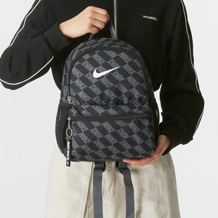 NIKE耐克女包新款双肩包儿童书包迷你包休闲出行旅游包女生小背包