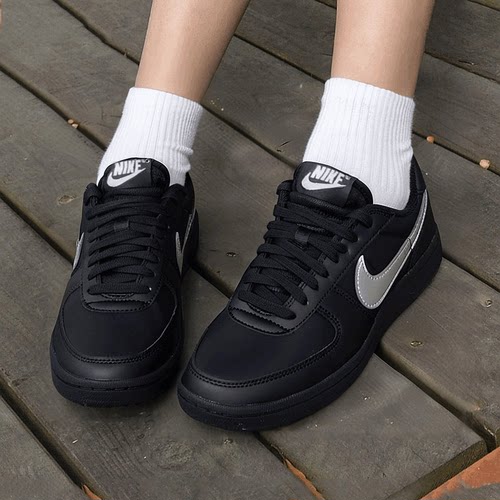 耐克女鞋官方正品26新款FIELD GENERAL网球黑武士运动鞋女士板鞋