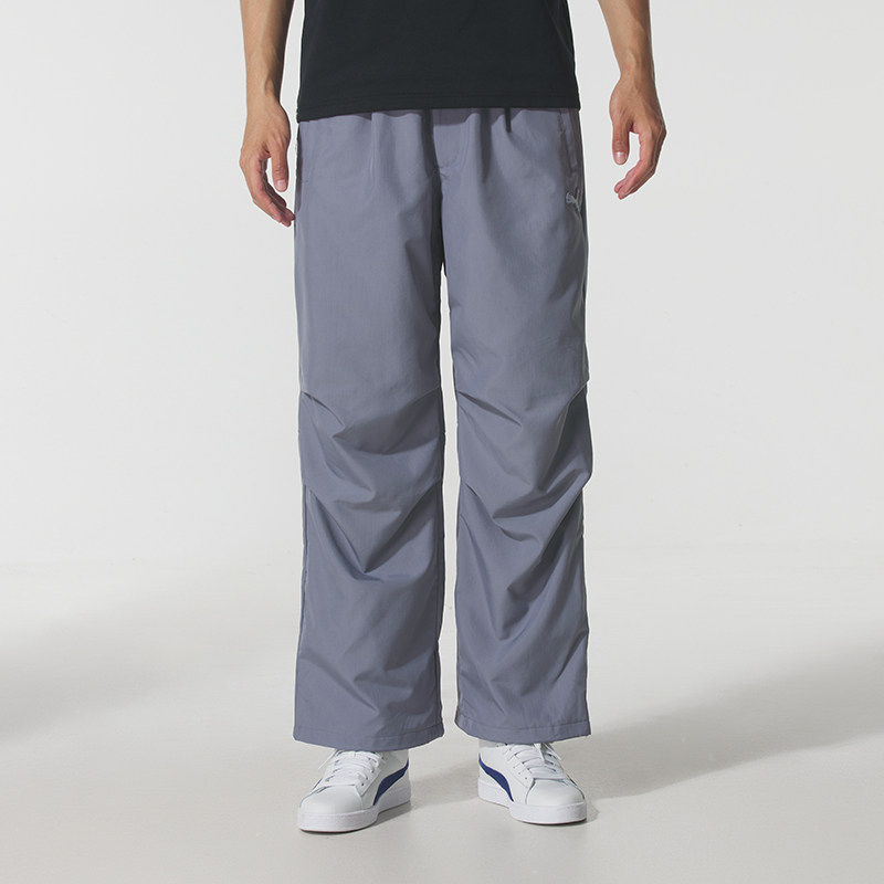 彪马男裤官方正品CASUAL灰色加绒直筒长裤2026春季款运动裤休闲裤,运动服/休闲服装,运动长裤,淘宝优惠券,粉丝福利购,淘宝优惠卷