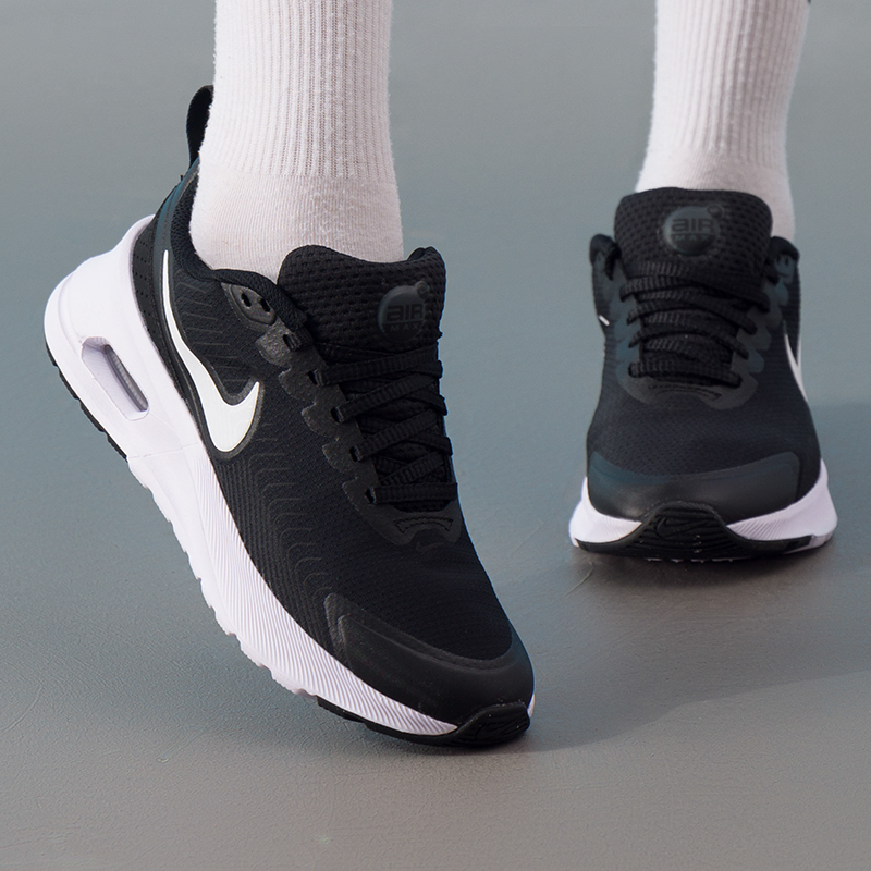 Nike耐克官方正品AIR MAX NUAXIS女运动鞋黑色跑步鞋休闲鞋HF1233