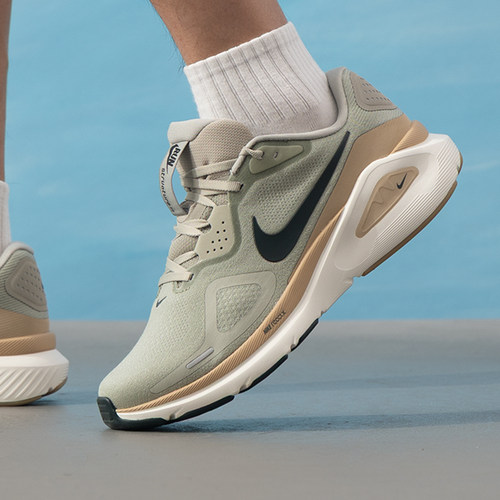 NIKE耐克STRUCTURE 26运动鞋男鞋26夏新款透气缓震跑鞋网眼休闲鞋