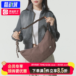 阿迪达斯三叶草男女单肩包2025新款运动休闲旅行包斜挎包KE6636