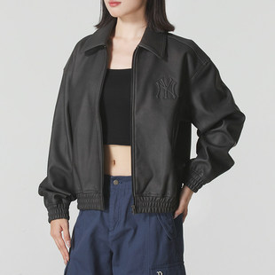 MLB官方男装女装2025冬季新款情侣仿羊羔绒保暖休闲潮流夹克外套