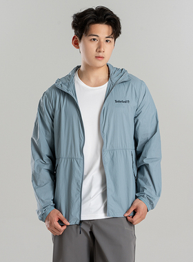 Timberland添柏岚官方男装凉感UPF50+衣夏季轻薄防泼水|A66UK