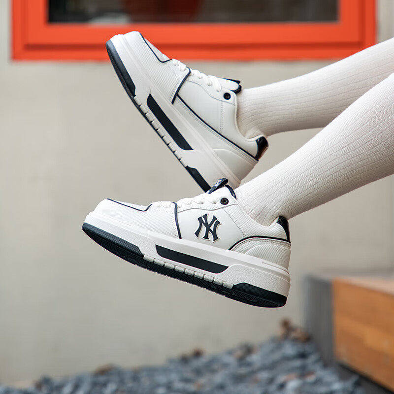 MLB美职棒男女款2026年春季新款低帮板鞋简约时尚3ASXCBS4N-50WHS