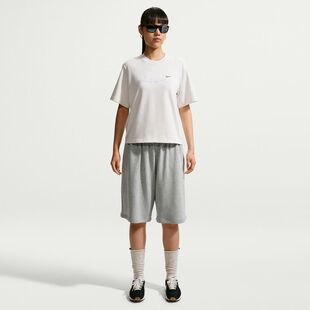 幸运叶子|耐克T恤衫女子 秋季新款印花图案宽松休闲运动短袖上衣