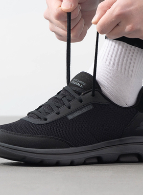 斯凯奇男鞋2025春季新款运动鞋户外健身训练舒适透气休闲鞋216012