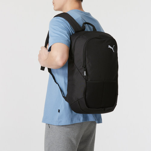 幸运叶子|彪马男包女包官方正品Backpack黑色双肩包运动包休闲包