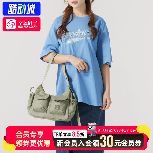 幸运叶子|MLB男女包新款时尚情侣休闲手提包拎包单肩包3ABQB035N
