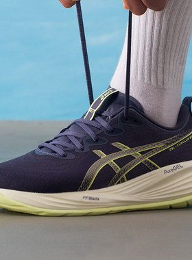 亚瑟士男鞋跑步鞋GEL-CUMULUS 27轻质回弹缓震透气运动鞋1011B960