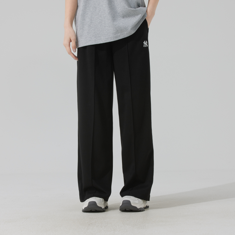 MLB女裤运动长裤25春季新款透气潮流休闲宽松运动直筒裤3FPTB1153