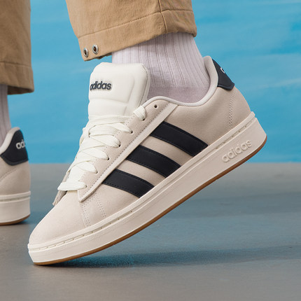 阿迪达斯男鞋女鞋2026春季新款运动鞋低帮厚底复古休闲鞋IH1351